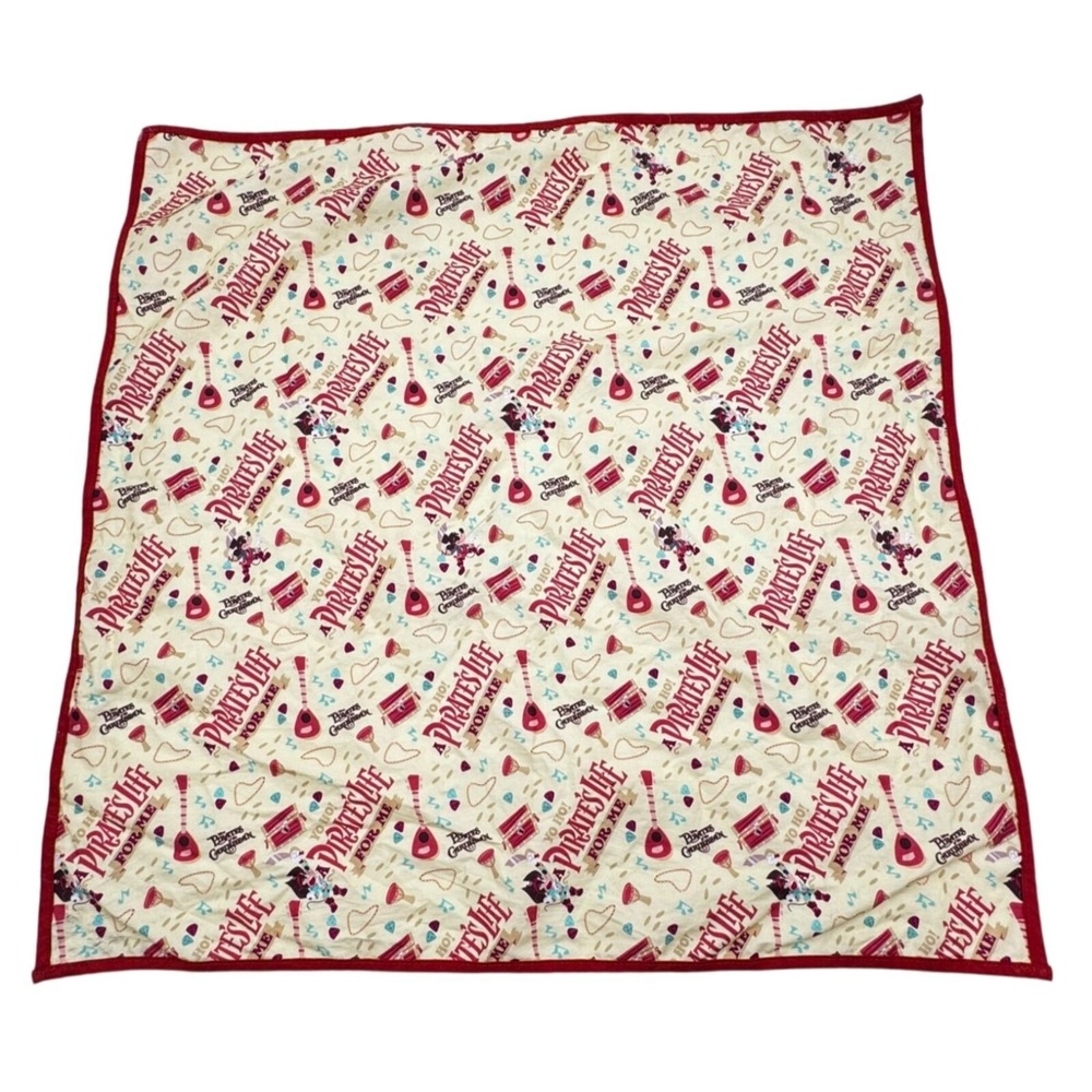 Disney Mickey Pirates Of The Caribbean Bandana Scarf Yo Ho Pirates Life
